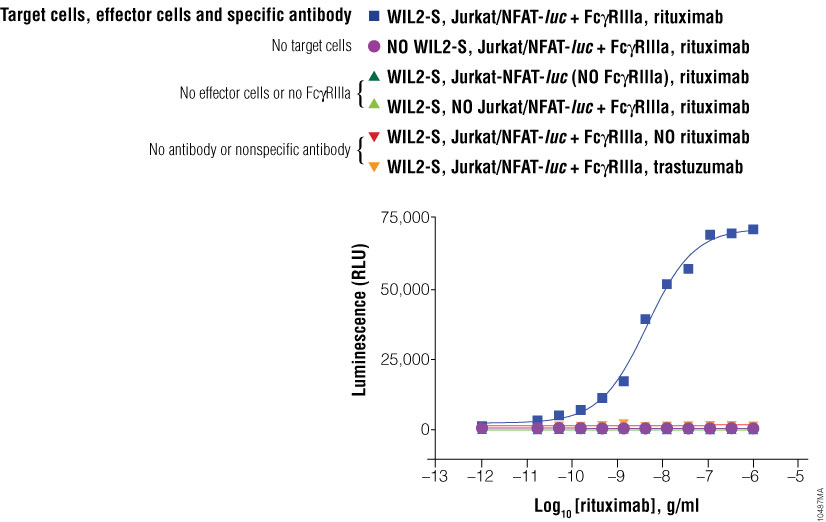 Specificity of the ADCC Reporter Bioassay.