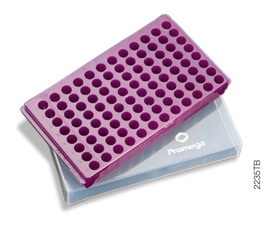 Promega Flipper® Rack. Purple (Cat.# Y9422).
