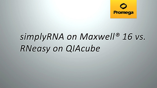 <i>simply</i>RNA on Maxwell&reg; 16 vs. RNeasy on QIAcube 