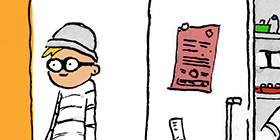 Banner for Himelblau Cartoon 105 July 2022